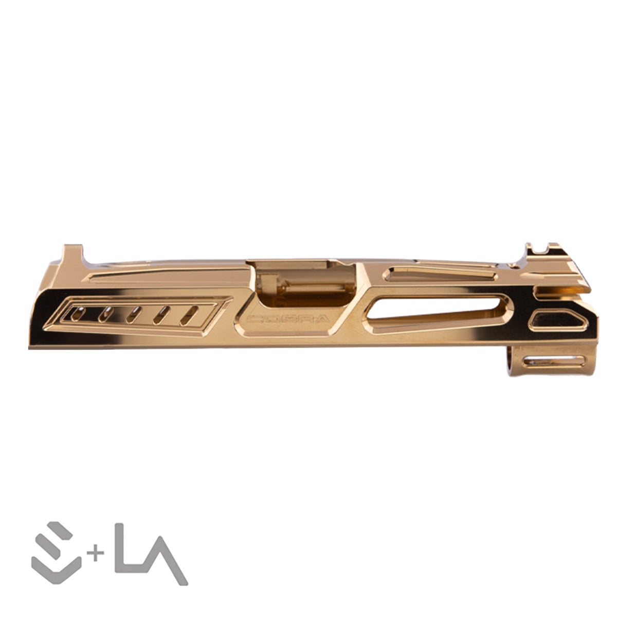 COBRA [CBR-A1] 4.3 Slide: GOLD CHROME // SpeedQB x LA Capa Customs