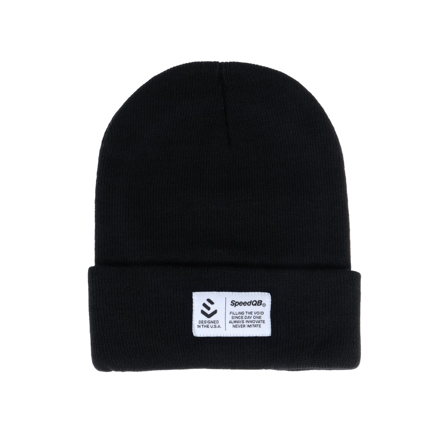 SPEEDQB CUFF BEANIE - WHITE LABEL