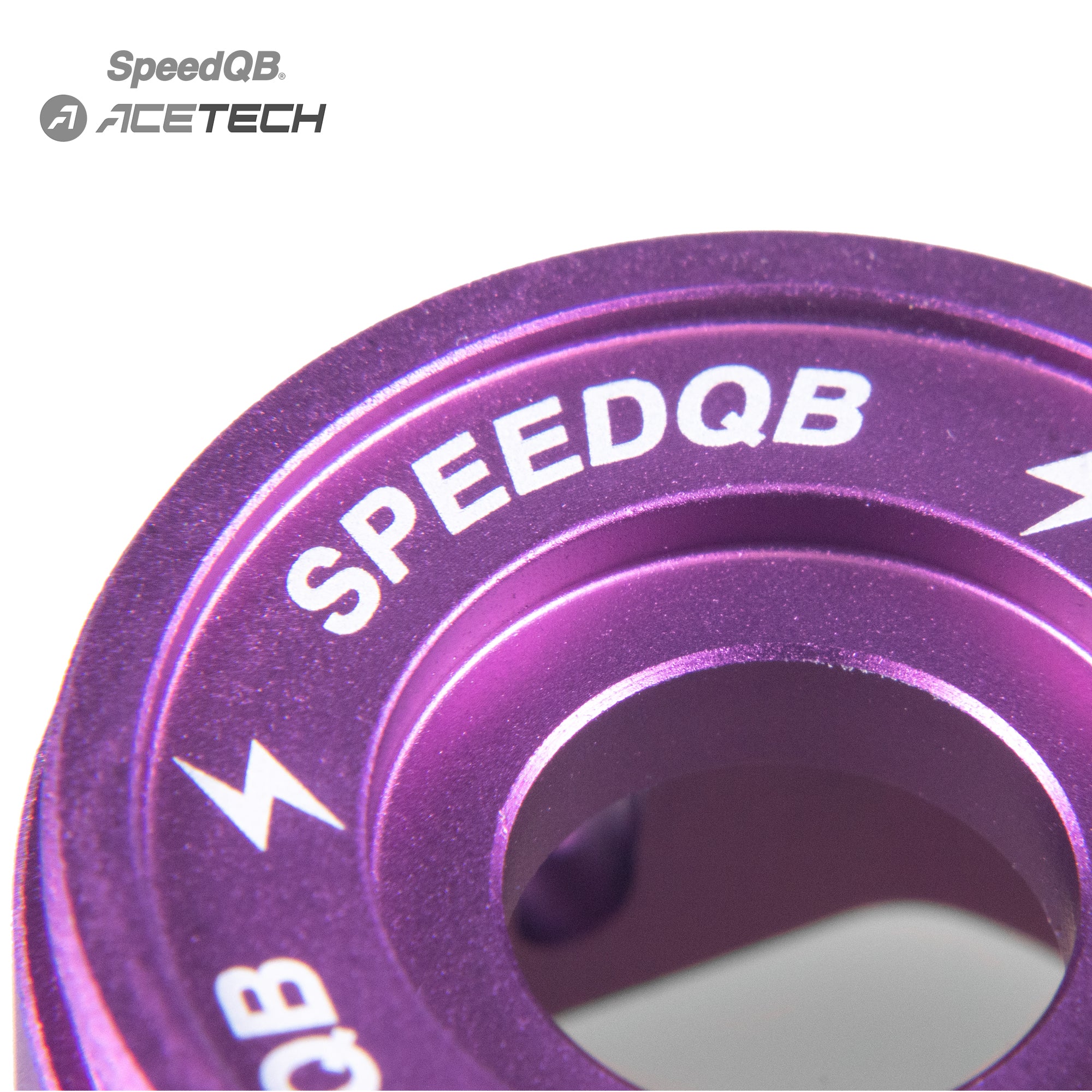 SPEEDQB X ACETECH MK.1 ANODIZED CAP – PURPLE