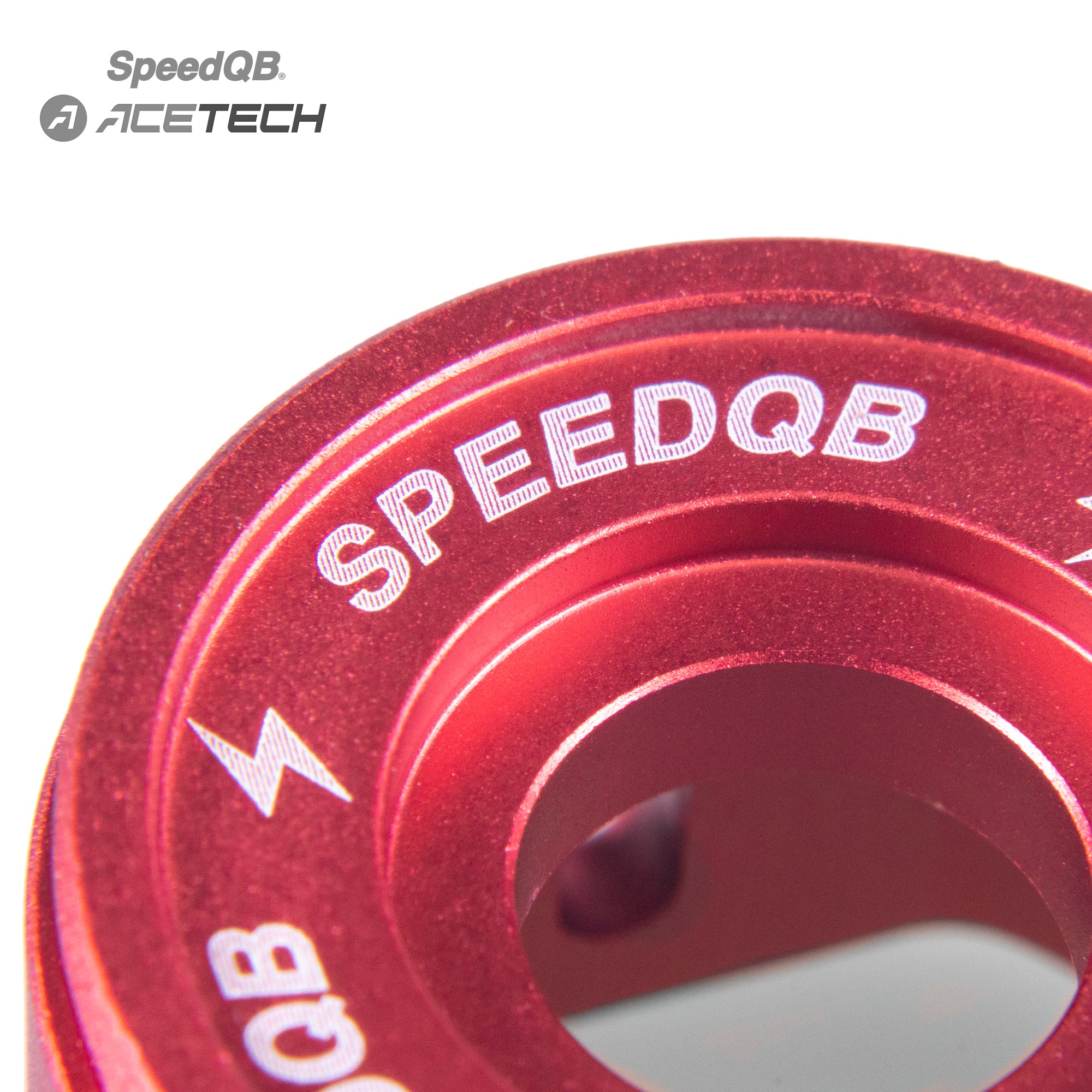 SPEEDQB X ACETECH MK.1 ANODIZED CAP – RED