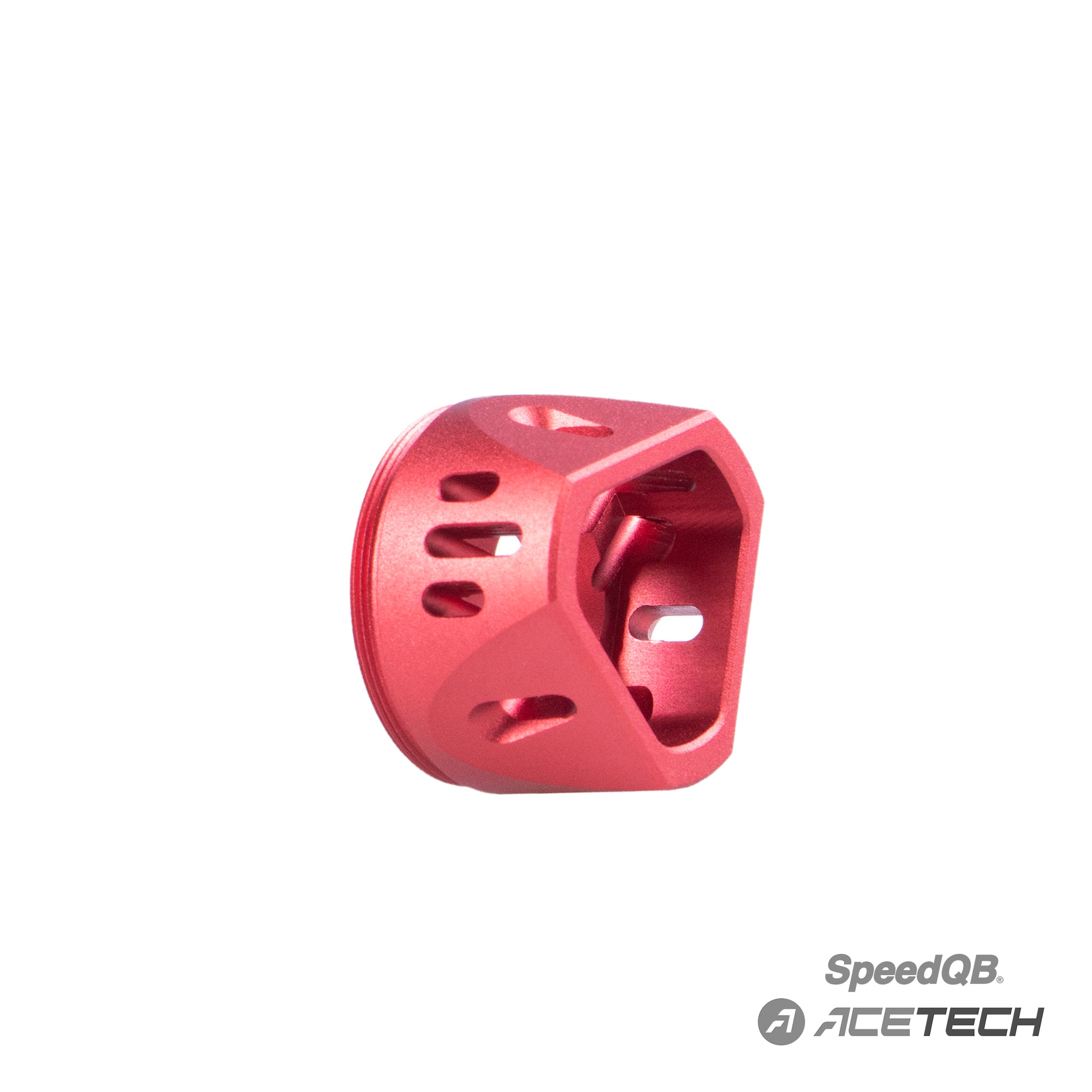 SPEEDQB X ACETECH MK.1 ANODIZED CAP – RED