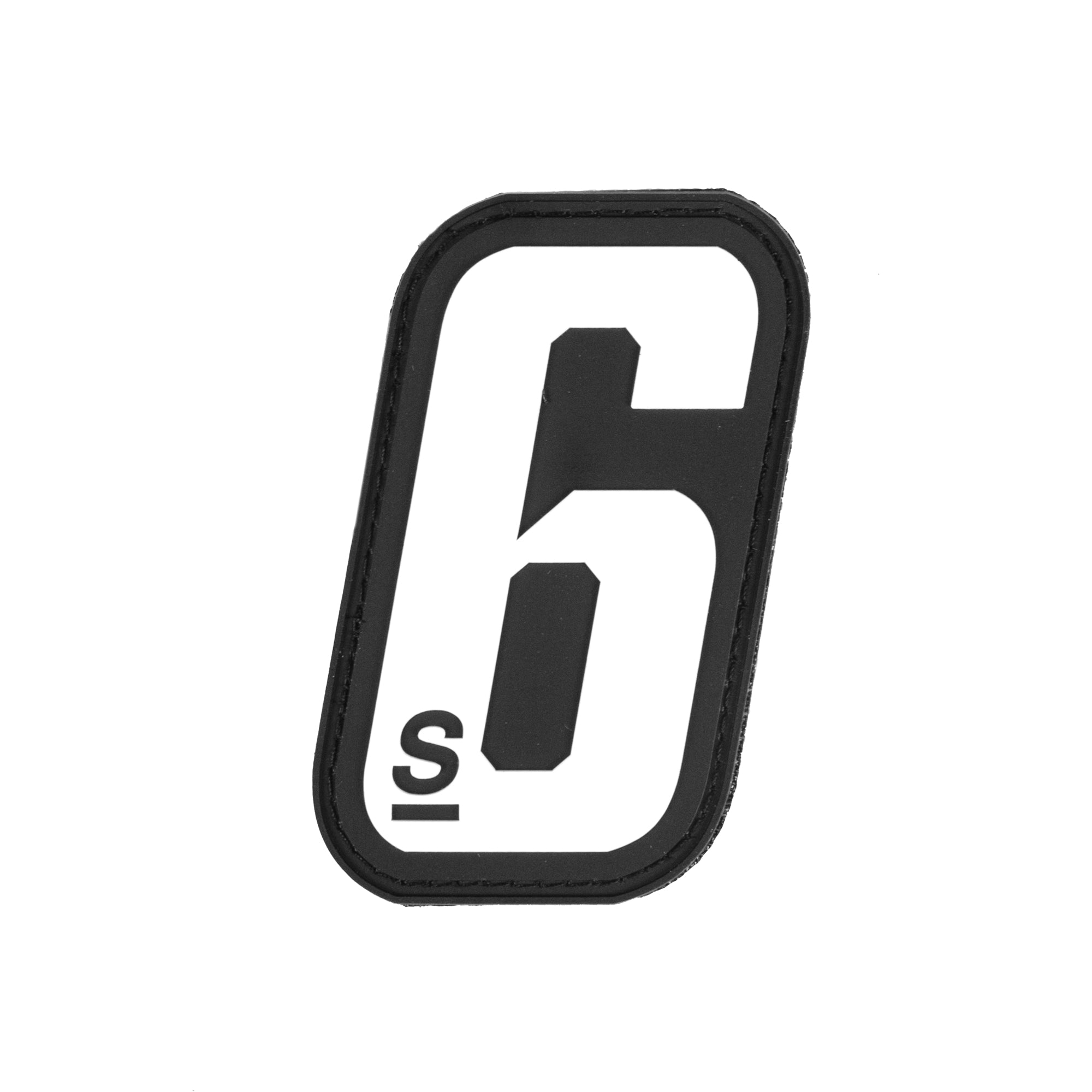 NUMBERS PATCH 6 – WHITE/DRP GLOW